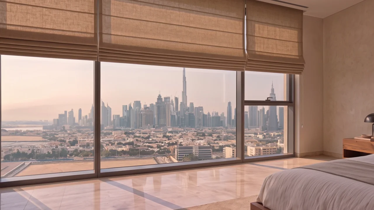 Roman Blinds — Time Furniture Dubai