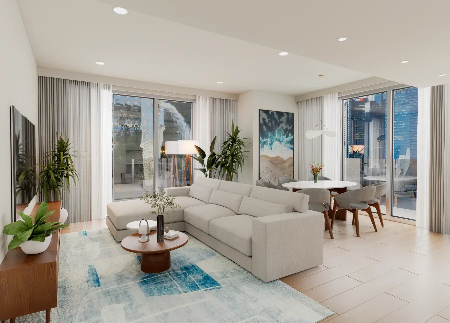 Malcom · EMAAR Beach Harbor Tower — interior fit-out project in EMAAR Harbour, Dubai by Time Furniture